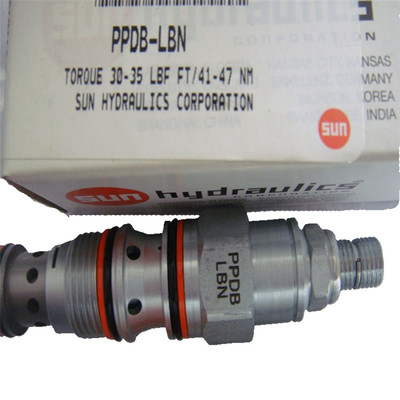 SUN Valve Overflow PPDB-LBN Đối với hệ thống thủy lực Tùy chọn hoạt động trực tiếp được khuyến cáo