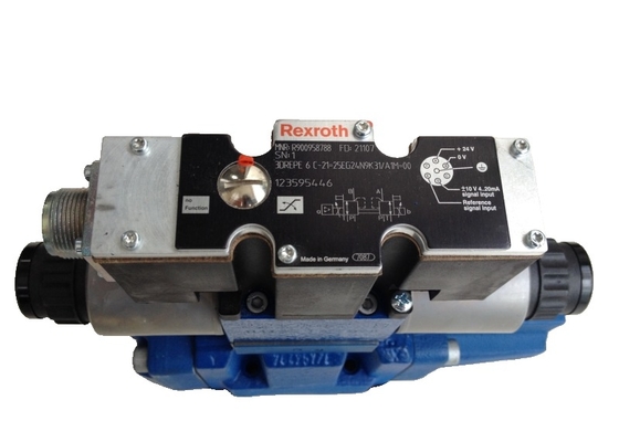 Пропорциональный клапан Rexroth 4WRZE10E1-50-7X/6EG24N9ETK31/A1D3V с электронным управлением, быстродействующий