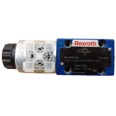 Rexroth 4WE6D62 EG24N9K4 B10 katup spiral arah hidrolik Keamanan tinggi Baru