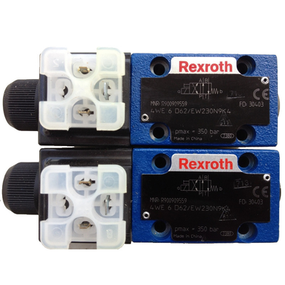 Rexroth 4WE6D62 EW230N9K4 Hydraulisches Richtungsspulenventil hohe Effizienz Original Neues