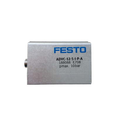 10 Bar Festo Hydraulic Cylinder ADVC-12-5-1-P-A Pressure Transfer Medium