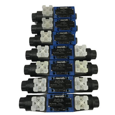 สัมผัสความแม่นยําและความทนทานกับ Bosch Rexroth 4WE6J10 HG24N9K4 วาล์วสัดส่วนสําหรับอุปกรณ์อัตโนมัติ