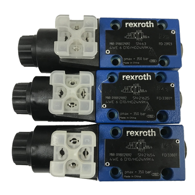 สัมผัสความแม่นยําและความทนทานกับ Bosch Rexroth 4WE6J10 HG24N9K4 วาล์วสัดส่วนสําหรับอุปกรณ์อัตโนมัติ