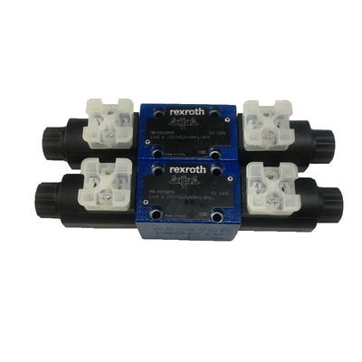 Bosch Rexroth 4WE6J70 HG24N9K4 B10 High-Performance Proportional Valve for Hydraulic Systems 80L/min 350 bar 24V DC