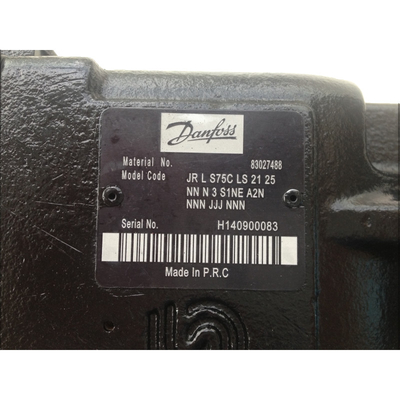 Υδραυλική αντλία Danfoss JR-L-S75C-LS-21-25-NN-NN3-S1NE-A2NNNN-JJJ-NNN Υψηλή απόδοση εξοικονόμηση ενέργειας χαμηλός θόρυβος υψηλή αξιοπιστία