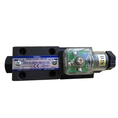 Yuken 5lbs 비례 밸브 DSG-01-2B4B-D24-N1-50 푸시 버튼 및 잠금 너트