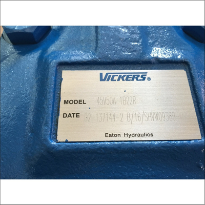 Механический гидравлический насос Vickers 45V50A-1B22R 1000 л/мин Синий Низкий уровень шума Простота обслуживания Адаптируемый Чугун