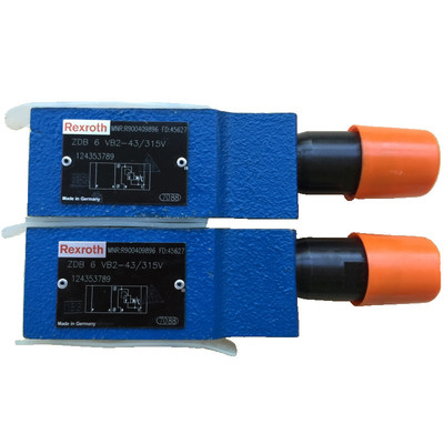 Rexroth 油圧リリーフバルブ ZDB6VB2-43 315V 精密調整用 FKM 非水
