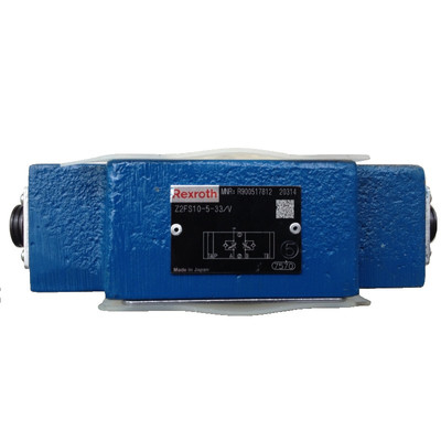 Válvula de controlo Rexroth Z2FS10-5-33 V para controlo de fluxo de alto desempenho com 350 Max. Pressão