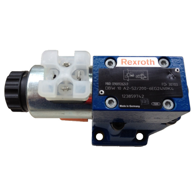 Válvula de alívio hidráulica Rexroth DBW10B1-52/315-6EG24N9K4 com gestão de pressão