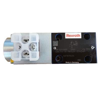 Düzgün Basınç Kontrolü İçin Rexroth Hidrolik Yardım Valfı DBETX-1X/180G24-25NZ4M