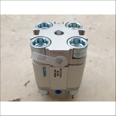 Festo Cylinder AEVU-20-10-P-A Silver High Compatibility -20°C To 80°C Precise Control Compact Design High Adaptability Easy Maintenance
