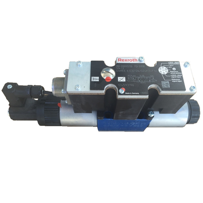 Válvula de dirección Rexroth 4WREE6E32-24/G24K31/F1V con sellos FKM para diversos fluidos hidráulicos