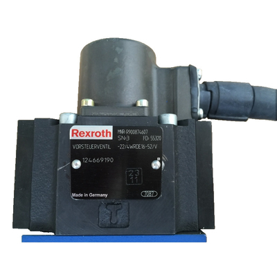 Ελέγχος βαλβίδας κατεύθυνσης Rexroth 4WRDE25V1-350L-5X/6L24K9/WG152MR σε βαλβίδες μπάλας και κυλίνδρων
