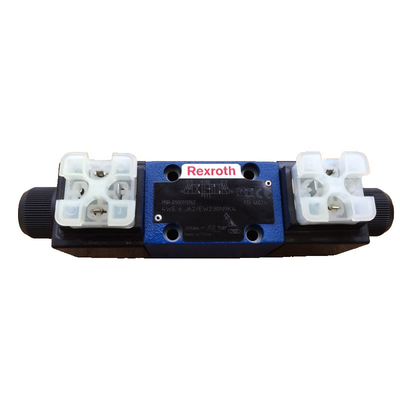 Rexroth-richtingsklep 4WE6J6X/EW230N9K4 met optionele spoelpositiemonitoring en CE-conformiteit