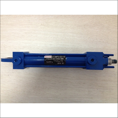 ミネラルオイル互換性レックスロス水力シリンダー 115 mm ストロークと重用アプリケーションのための最大速度0.5 m/s