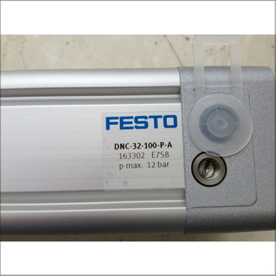 Оливковый баллон Festo DNC-32-100-P-A Модель двойного действия Эластичная подушка до 12 бар Материалы рабочего давления