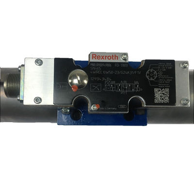 Van điều hướng Rexroth 4WREE10W50-23/G24K31/F1V với ren trung tâm, cuộn dây có thể tháo rời