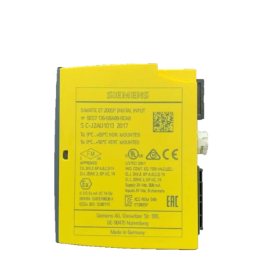 Siemens 6ES7136-6BA00-0CA0 Bộ khuếch đại điện tử cho mô-đun đầu vào kỹ thuật số an toàn lỗi đầu vào tốc độ cao được chứng nhận SIL3