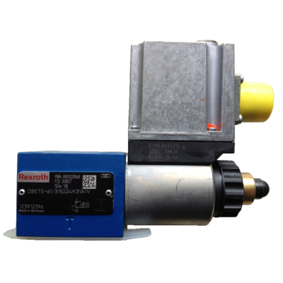 Βαλβίδα αναλογική Rexroth DBETE-6X/315G24K31A1V Υψηλής αντοχής Γρήγορη απόκριση Ταχύτητα Εύκολη συντήρηση Υψηλή σταθερότητα