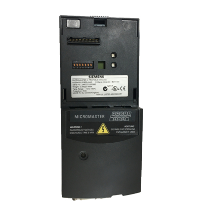 Sistema de automação industrial Amplificador eletrónico com Siemens 6SE6400-1PB00-0AA0 2-30 kg Capacidade de carga e 19/34ml/r Volume varrido