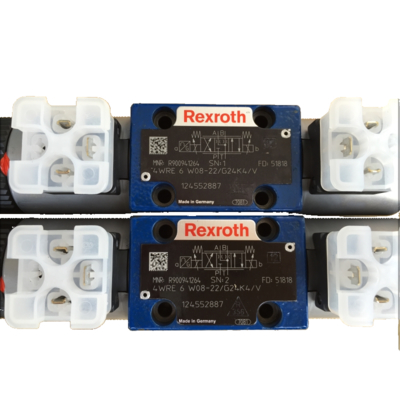 Válvula Proporcional Rexroth 4WRE6W08-2X/G24K4/V Alta Confiabilidade Boa Estabilidade Eficiência Energética Fácil Manutenção