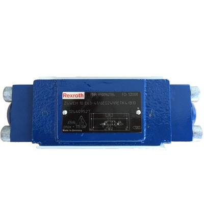 صمام Rexroth التناسب Z4WEH10E63-4X/6EG24N9ETK4/B10 من الحديد الزهر سريع الاستجابة سرعة A+ مع ضمان 24 فولت تيار مستمر