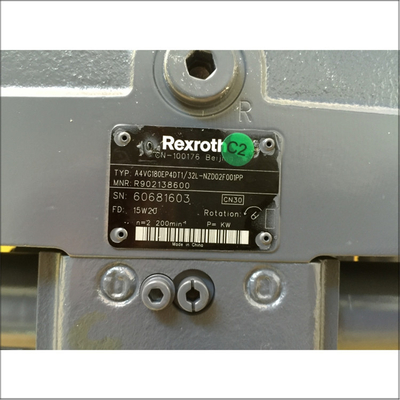 Bosch Rexroth A4VG180EP4DT1 32L-NZD02F001PP ปั๊มไฮดรอลิก ทนทานและกลไก สําหรับการใช้งานอุตสาหกรรม