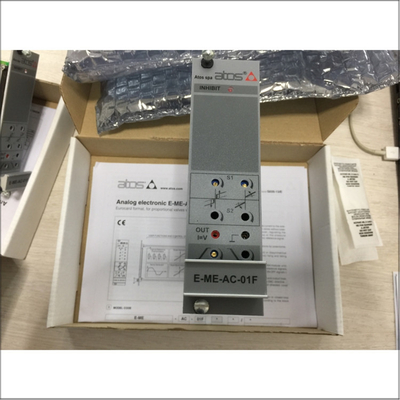 ATOS E-ME-AC-01F 21/2 Wzmacniacz Elektroniczny Do Precyzyjnego Sterowania Zaworami Proporcjonalnymi W Układach Hydraulicznych