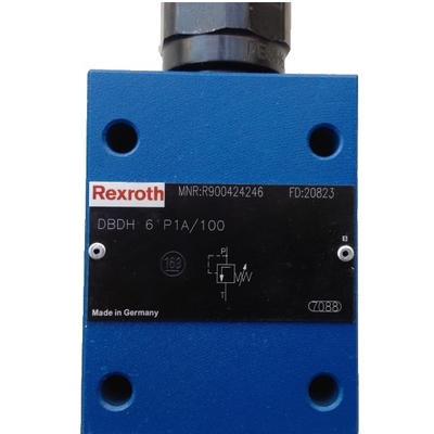 Rexroth Directional Valve DBDH6P1A/100 Easy To Integrate Low Leakage Rate Fast Response High Reliability