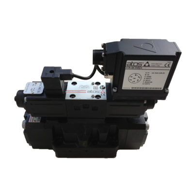 Black 400l/Min Proportional Valve DPZO-AE-273-L5-1-32 υψηλά ποσοστά ροής