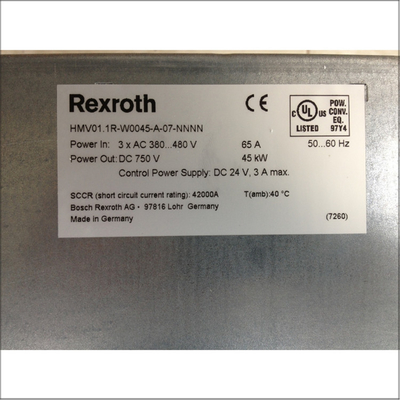 Servo Motor For Rexroth HMV01.1R-W0045-A-07-NNNN Cast Iron Material Fast Shipping TT Payment Standard Size