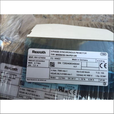 Rexroth MHD041B-144-PG1-UN Servo Motor Made of Cast Iron for Standard Applications and Quick Delivery