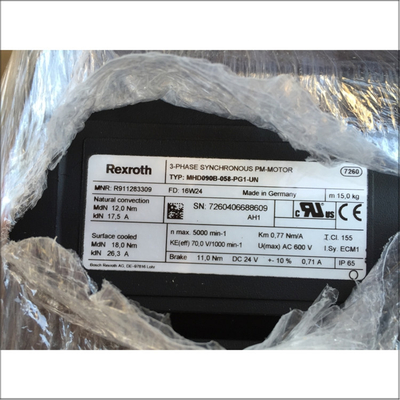 Rexroth MHD090B-058-PG1-UN Servo Motor Standard Cast Iron Material Fast Shipping And Secure Payment For Control Systems