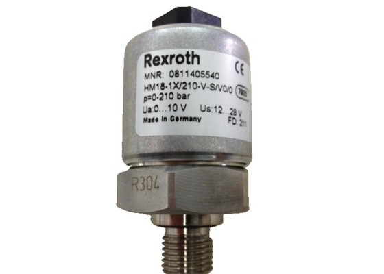 Rexroth Pressure Switch HM18-1X/210-V-S/V0/0 Cast Iron Voltage Or Current Output High Protection Level Silver