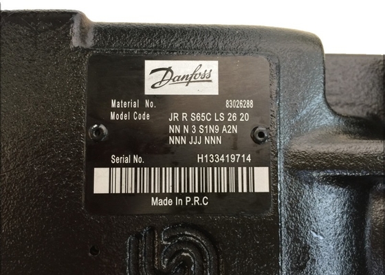 Danfoss Hydraulic Pump JR-R-S65C-LS-26-20-NN-N-3S1N0-A2NNNN-JJJ-NNN Energy-Saving Design Small Size Light Weight Easy To Maintain Low Noise