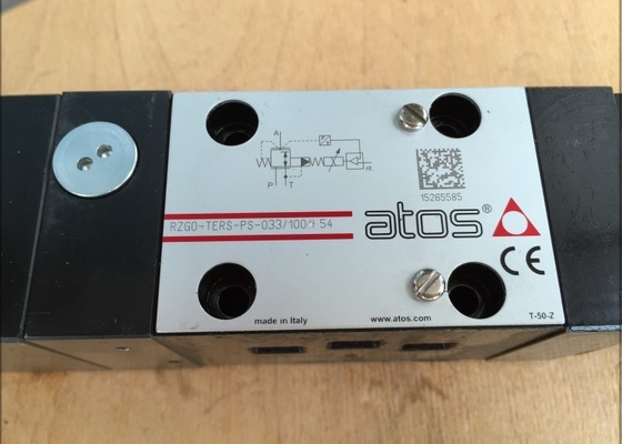 Le contrôle de précision de la valve proportionnelle Atos 350 bar RZGO-TERS-PS-033-100-54 noir