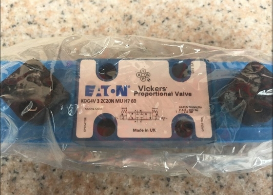 Vanne proportionnelle Vickers KDG4V-3-2C20N-MU-H7-60 Intégration système en fonte bleue