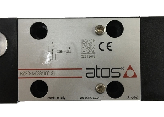 Atos Proportional Valve RZGO-A-033/100 31 Fast Response Speed Energy-Saving High-Efficiency System Simplification