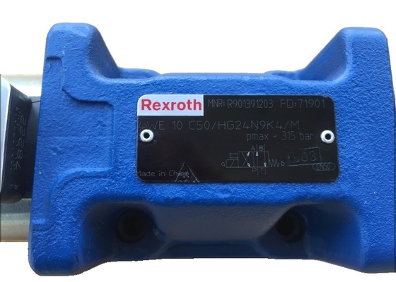 Rexroth Proportional Valve 4WE10C5X/HG24N9K4/M Blue Cast Iron High Reliability Fast Response High-Precision Control