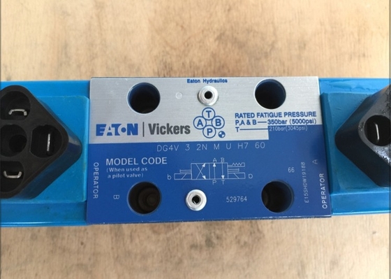 Vickers Proportional Valve DG4V-3-2N-M-U-H7-60 Blue -20°C To 70°C Compact Design Flexible Installation High Reliability Easy Maintenance