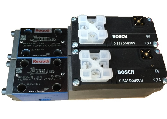 Rexroth Proportional Valve 4WRPH6C3B04L-2X/G24Z4/M Up To 400°F Remote Control High Cast Iron Cost-Effectiveness Precise Control