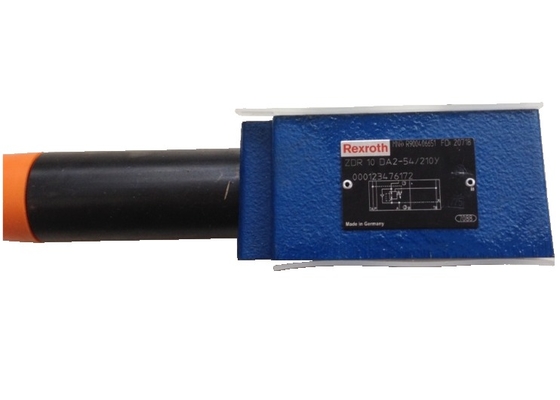 Rexroth Hydraulic Valve ZDR10DA2-54/210Y Blue Easy Integration High Durability Cast Iron Fast Response