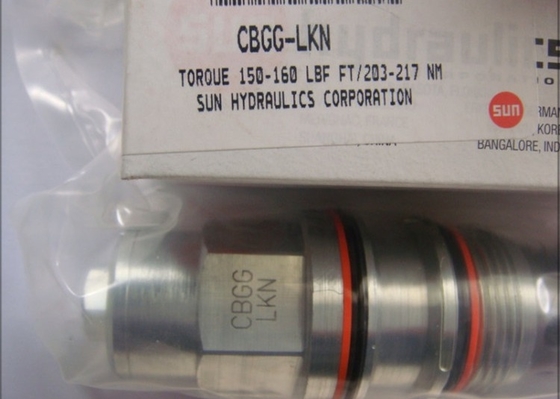 Sun Cartridge Valve CBGG-LKN Wide Application Low Leakage Silver Cast Iron Hose Burst Protection