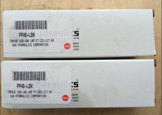 Sun Cartridge Valve PPHB-LBN High Flow Capacity Silver High Durability Cast Iron High-Performance