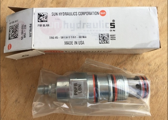 Sun Cartridge Valve PBFB-LBN Long Life Easy Cleaning And Inspection Durable Design Free-Float Design