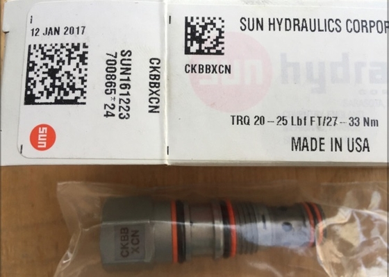 Sun Cartridge Valve CKBB-XCN ​Easy Maintenance Multiple Cracking Pressure Options Low Leakage Design
