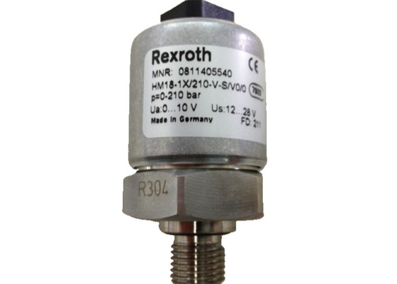 Rexroth Pressure Switch HM18-1X/210-V-S/V0/0 Cast Iron Voltage Or Current Output High Protection Level Silver