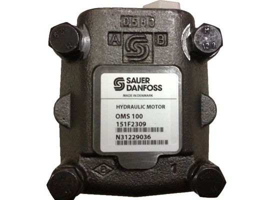 Electric Danfoss Hydraulic Motor OMS100151F2309 High Torque Density Low Leakage