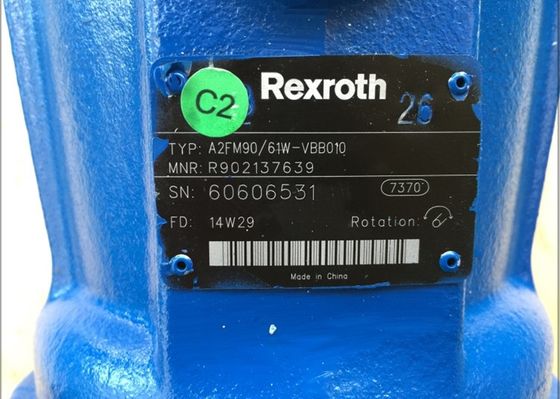 Rexroth Hydraulic Motor A2FM90/61W-VBB010 E Reversibility Low Noise Easy Maintenance